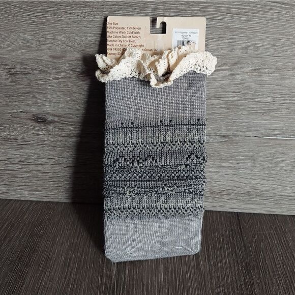 Legale Gray Boot Topper - Picture 2 of 4